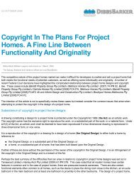 Copyright In The Plans For Project Homes. A Fine Line Between ...