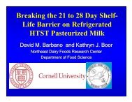 Breaking the 21 to 28 Day Shelf- Life Barrier on Refrigerated HTST ...