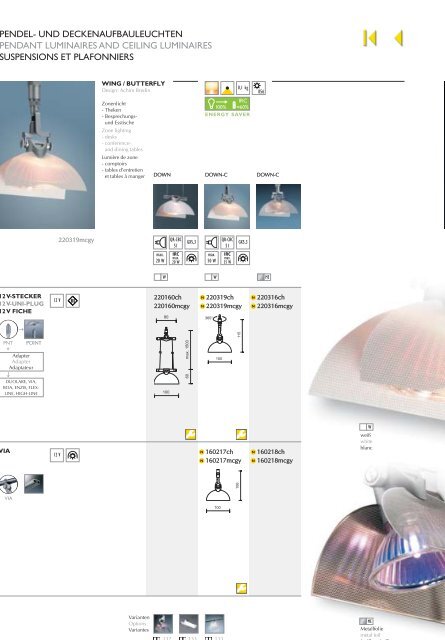 2008 2009 das richtige licht für die feine arbeitswelt ... - MP-Leuchten