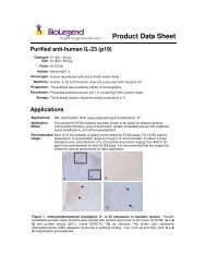 Product Data Sheet Purified anti-human IL-23 (p19) - BioLegend
