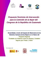 Propuesta Feminista de Intervencion