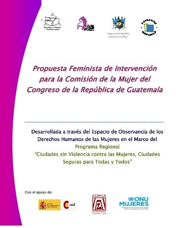 Propuesta Feminista de Intervencion