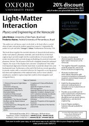 Light-Matter Interaction Physics and Engineering at the ... - CePOF