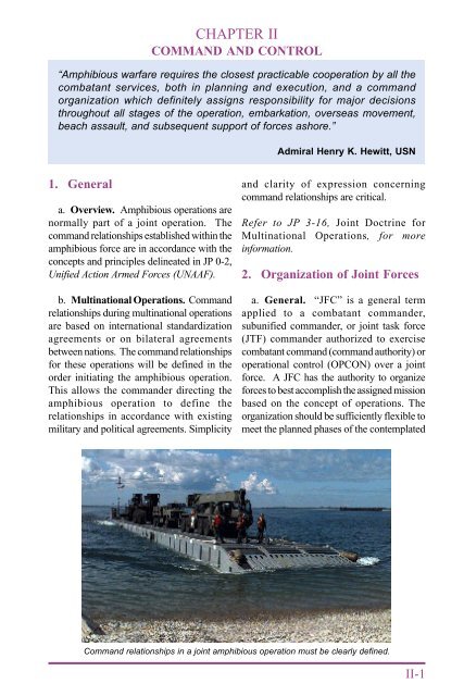 Joint Doctrine for Amphibious Operations - Historic Naval Ships ...