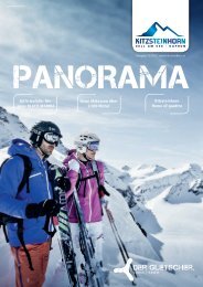 Download Panorama-Magazin Dezember 2013 - Kitzsteinhorn