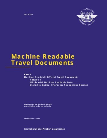 Machine Readable Travel Documents - ICAO