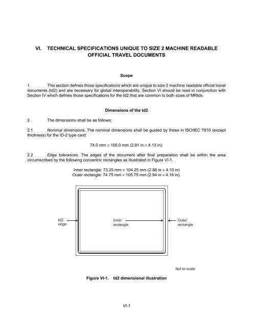 Machine Readable Travel Documents - ICAO