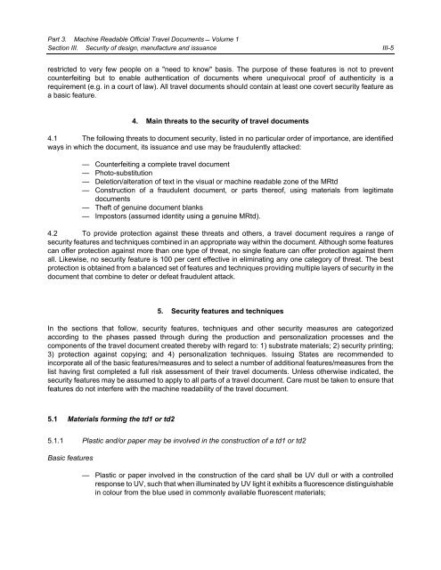 Machine Readable Travel Documents - ICAO