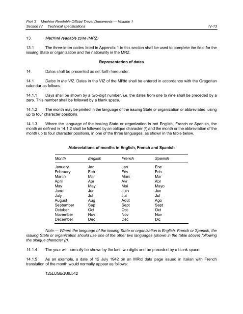 Machine Readable Travel Documents - ICAO