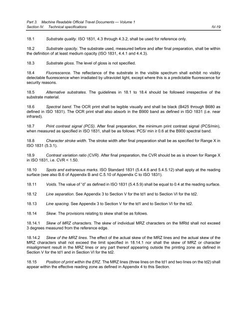 Machine Readable Travel Documents - ICAO