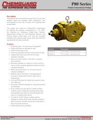 MSDS - Chemguard Inc.