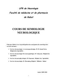 Cours de sémiologie neurologique - medramo