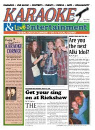 KaraoKe Corner Are you the next Alki Idol? - karaoke guide