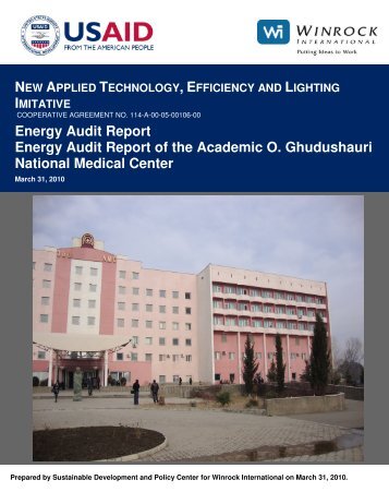 Energy Audit Report Energy Audit Report of the ... - Tkibuli Tea