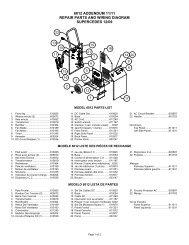 MODEL 6002B PARTS LIST