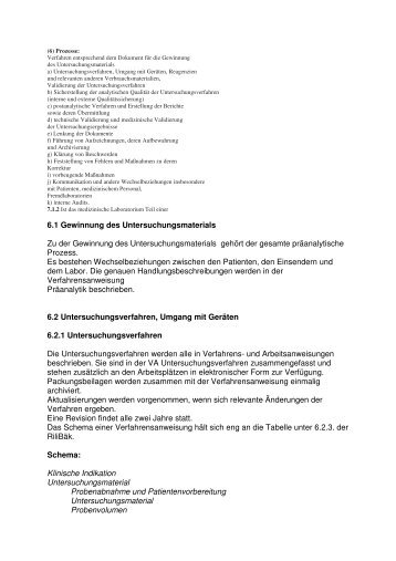 Kapitel 6 Prozesse - Krankenhauslabor