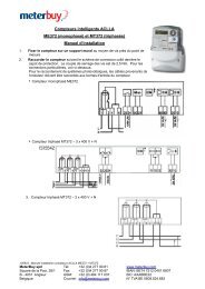 Compteurs intelligents ACLLA ME372 (monophasé ... - METERBUY