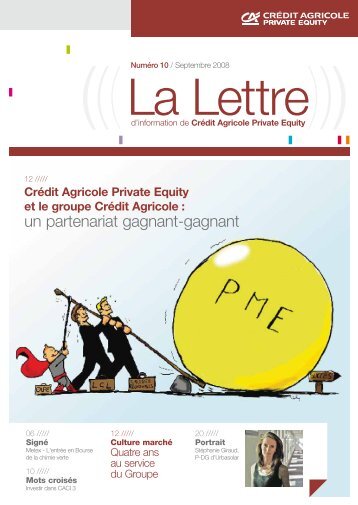 Lettre trimestrielle de CrÃ©dit Agricole Private Equity ... - Omnes Capital