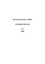 Revista de ExtensÃ£o - PROEC - Universidade Federal do ParanÃ¡