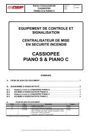 CASSIOPEE PIANO S & PIANO C - DEF
