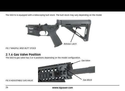 owneRs manual: Handling & SafeTy inSTrucTionS - Sig Sauer