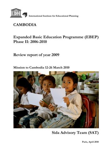 CAMBODIA Expanded Basic Education Programme ... - IIEP - Unesco