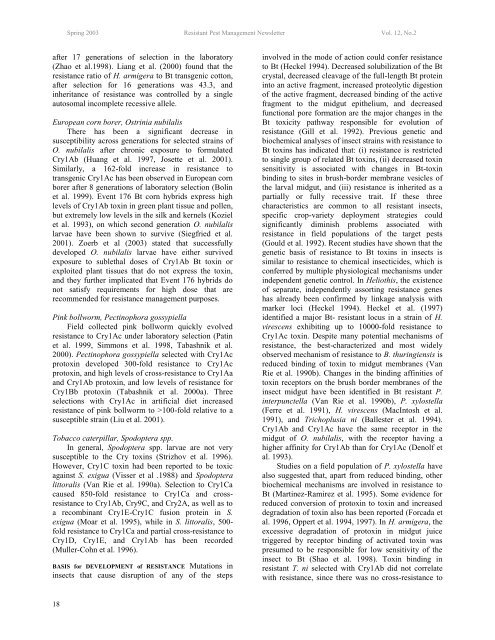 Vol.12_No.2 - Pesticide Alternatives Lab - Michigan State University