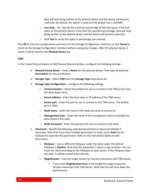 DocAve 6 Service Pack 3 Control Panel Reference Guide - AvePoint