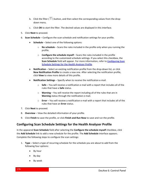 DocAve 6 Service Pack 3 Control Panel Reference Guide - AvePoint