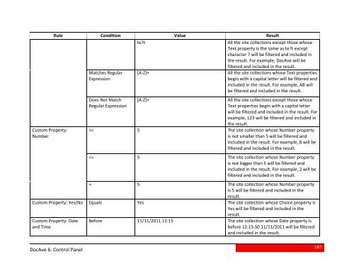 DocAve 6 Service Pack 3 Control Panel Reference Guide - AvePoint