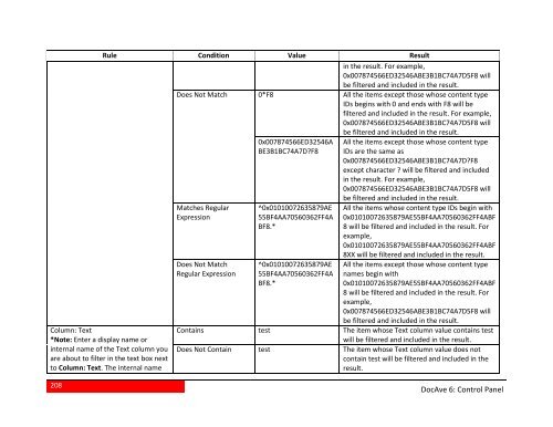 DocAve 6 Service Pack 3 Control Panel Reference Guide - AvePoint