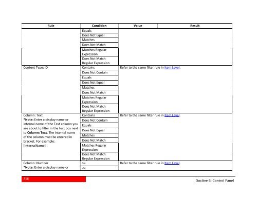 DocAve 6 Service Pack 3 Control Panel Reference Guide - AvePoint