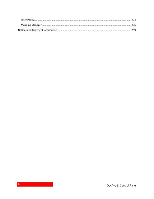 DocAve 6 Service Pack 3 Control Panel Reference Guide - AvePoint