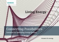 Connecting Possibilities Living Energy - Siemens