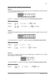 Magnitudes directamente proporcionales