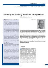 Leistungsbeurteilung der SABA Attinghausen - wst21 Michele Steiner