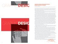 Graphic Design - College of Arts And Architecture