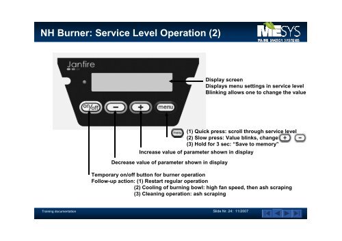 Pellet Boiler/Burner Technical Introduction - Maine Energy Systems