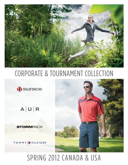 SPRING 2012 CaNada & USa CoRPoRate & toURNameNt ColleCtIoN
