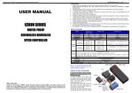 Manual For Ezrun Wp Sc8 V1 Rc Web And Warehouse