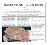 Hvordan var det? â Ã tolke fossiler - Universitetet i TromsÃ¸