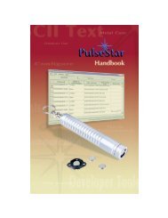 PulseStar Handbook - Videx, Inc.