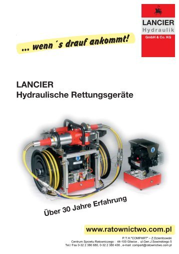 LANCIER Hydraulische Rettungsgeräte - COMPART