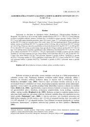 agrobiological characteristics of clones of the variety cabernet ...