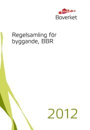 Regelsamling fÃ¶r byggande, BBR 2012 - Boverket