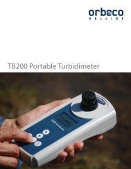 TB200 Portable Turbidimeter - Better Earth Environmental