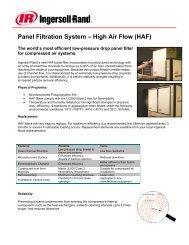 Panel Filtration System â High Air Flow (HAF)