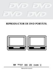 REPRODUCTOR DE DVD PORTÃTIL - Venturer