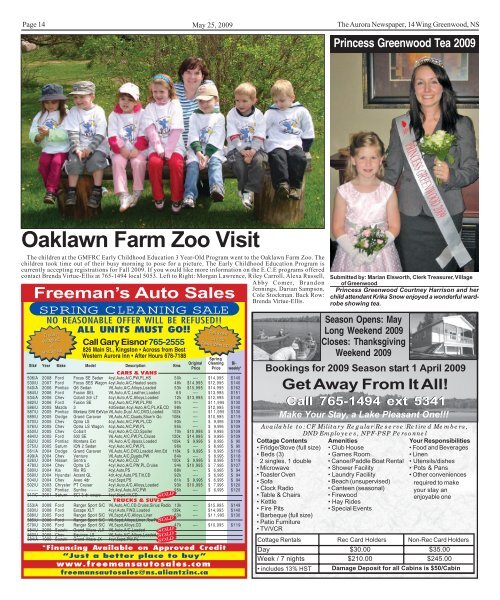 May 25 2009 - The Aurora Newspaper