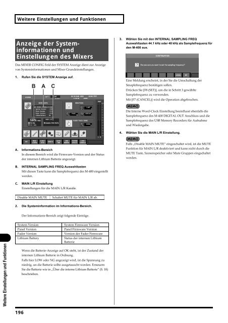 Links zum Download - Roland Systems Group